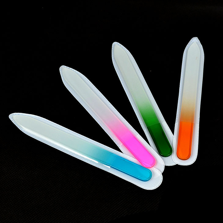 Fashion Nail File Durable Crystal Glass Nail Art Tool File