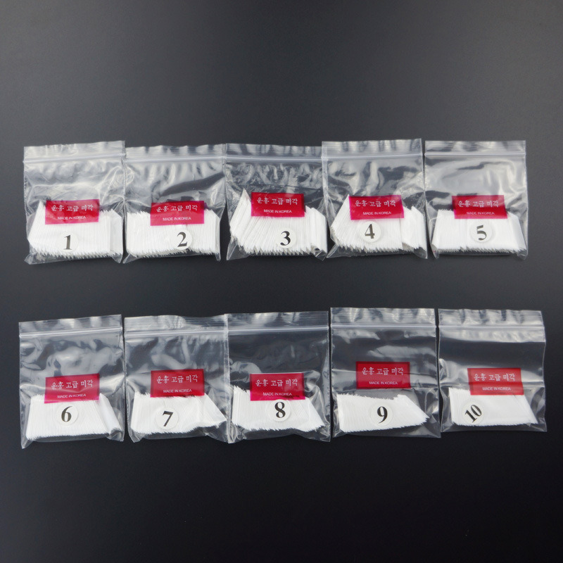 500PCS Fake Nail Transparent Natural White French Acrylic Nail Tips