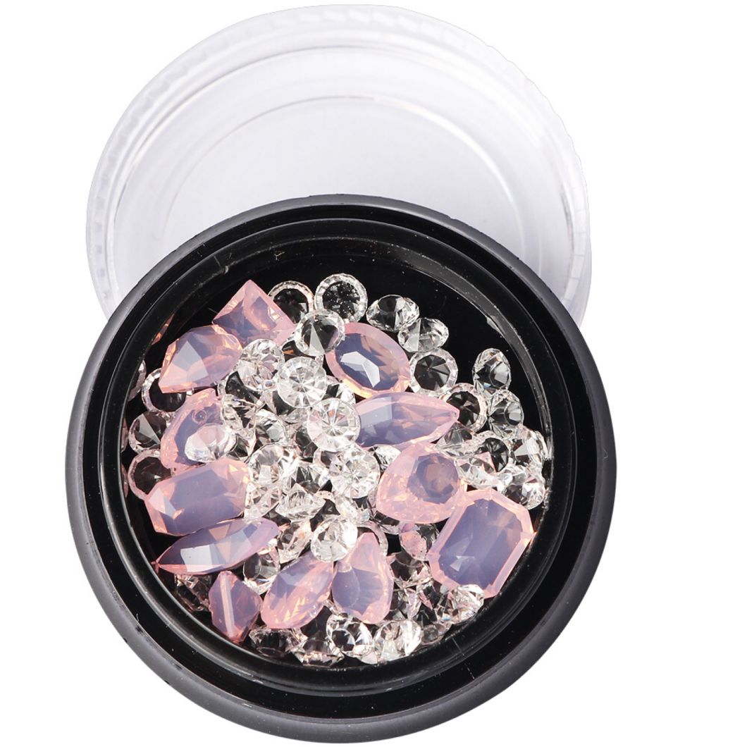 Mixed Transparentrainbow Crystal Beads Diamond Nail Art Decorations DIY