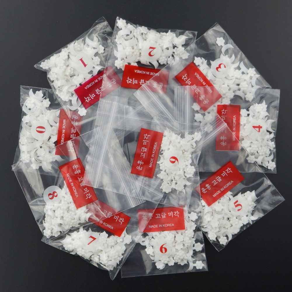 100PCS Small French Tip in Bags French Nail Tips