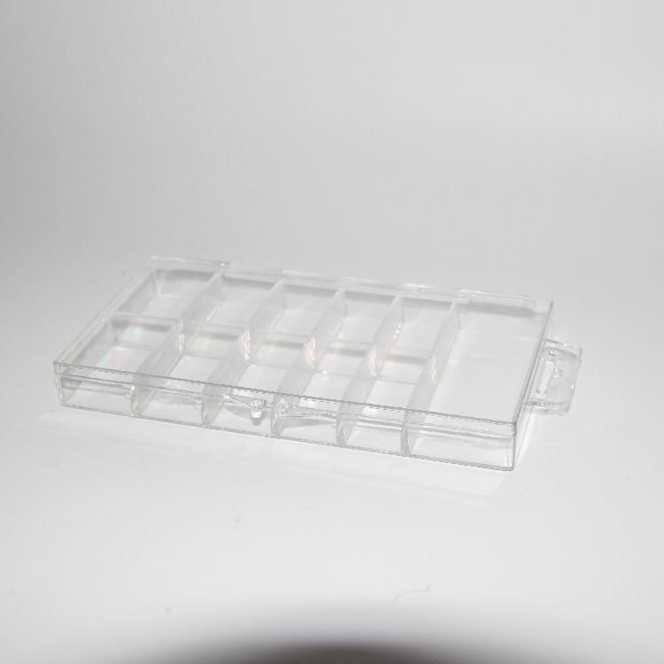 100PCS Nail Tip Box for Nail Art Tools Empty Containers