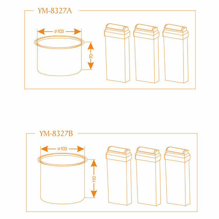 Paraffin Depilatory Wax Heater Wax Beans Heater Wax Epilator Machine