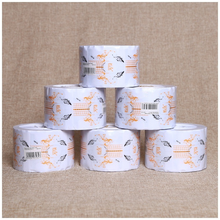 Paper Forms Acrylic UV Gel Tip French Nails Extension Guide