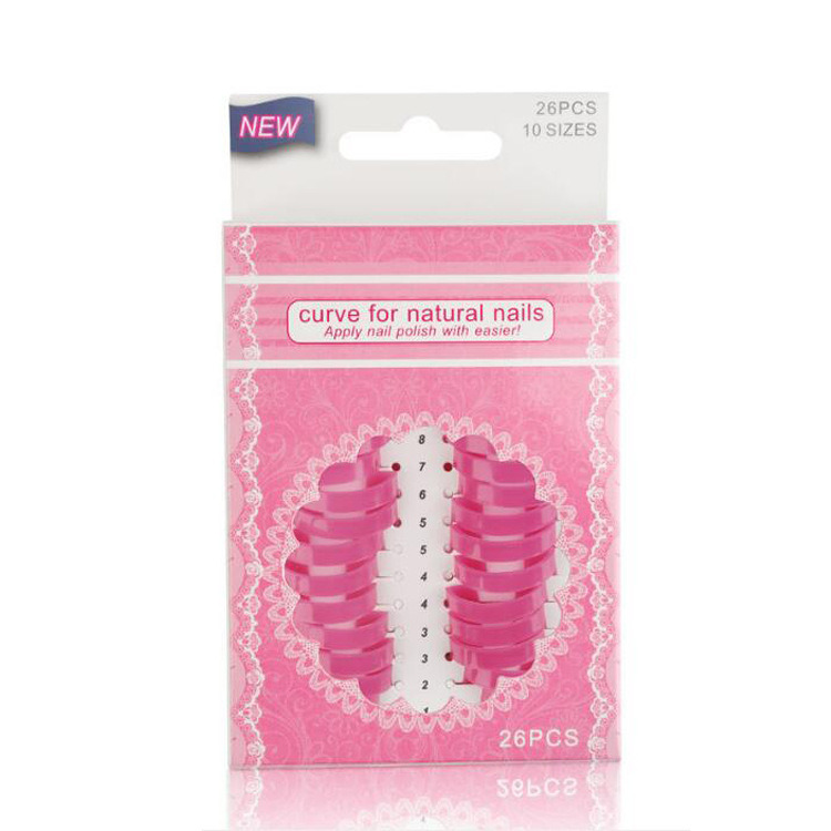Nail Polish Remover Clips Caps UV Gel Polish Removal Wraps