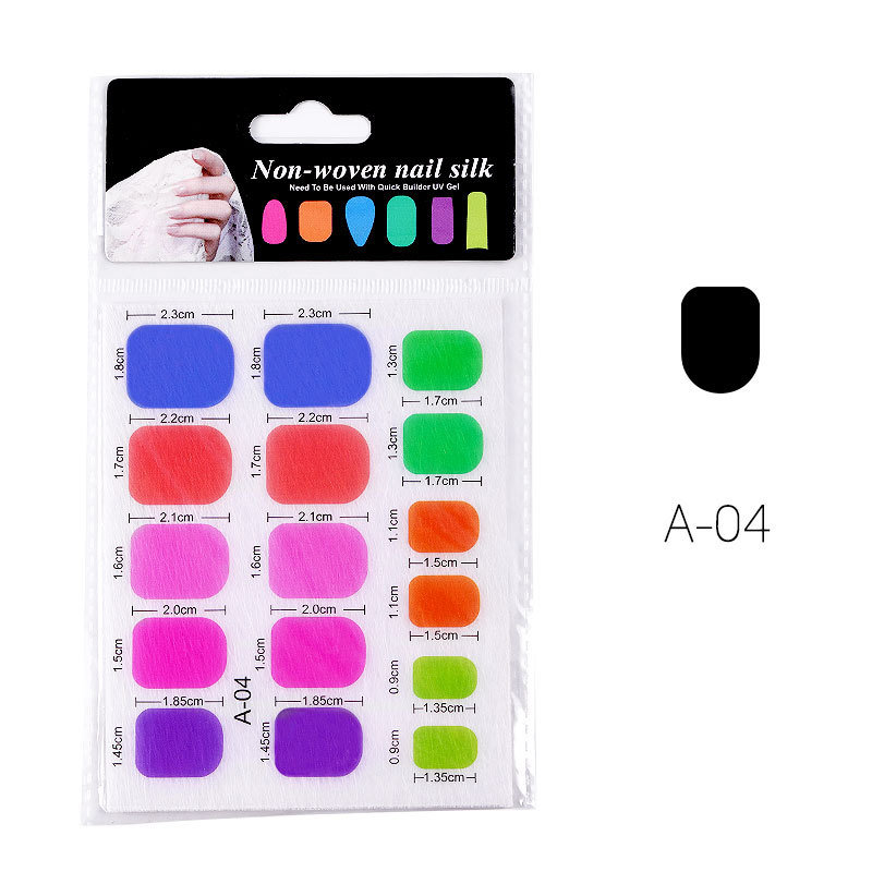 Silk Nail Sticker Anti Damage Strong Protect Reinforce Extension Sticker