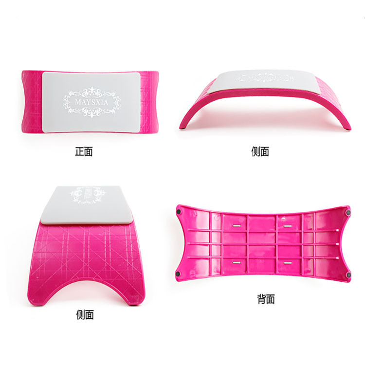 PRO Plastic & Silicone Nail Art Cushion Pillow Nail Arm Rest