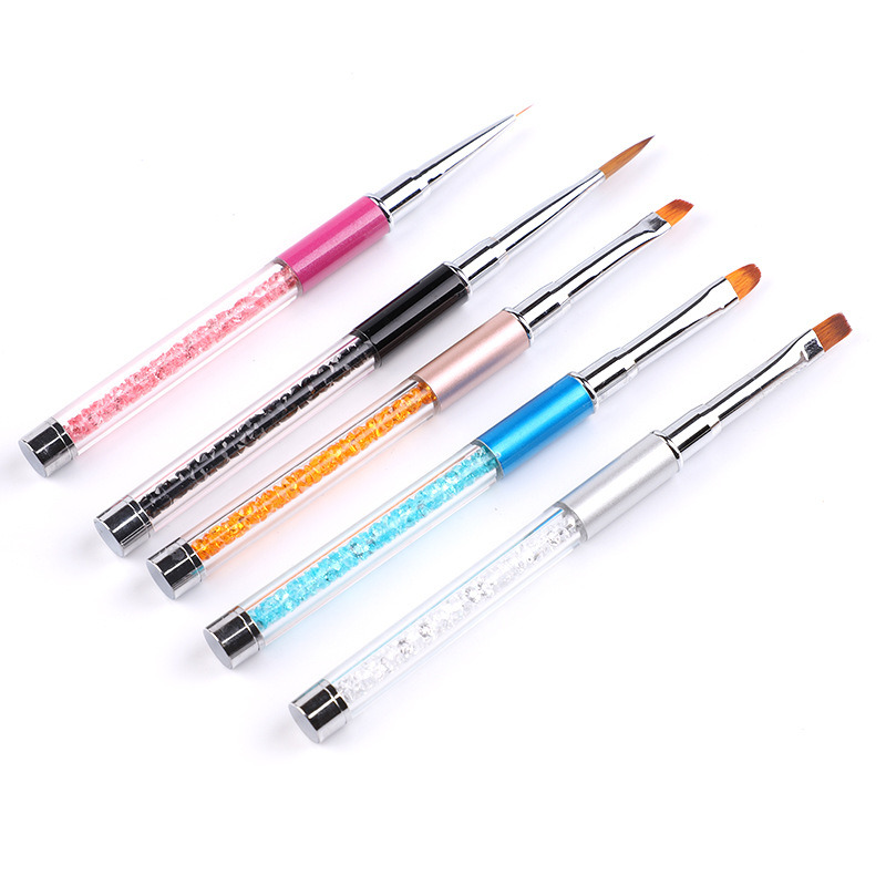Line Flower Pen Dotting Painting Nail Art Manicure Brushes Set