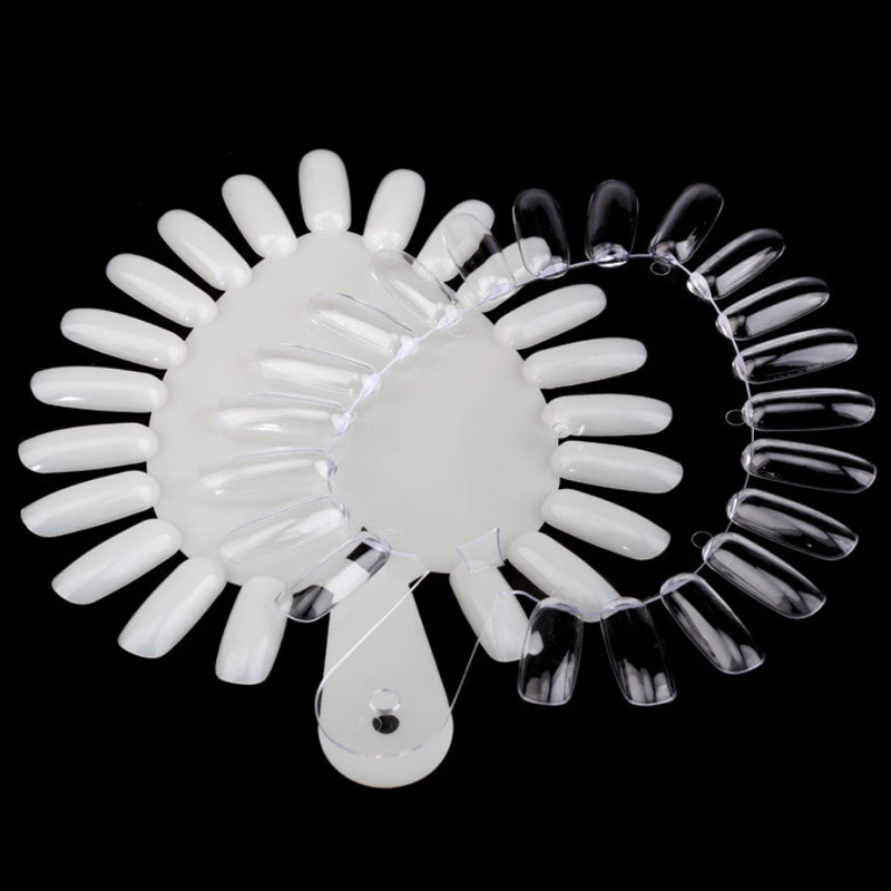 False Nail Art PRO Chart Nails Polish Display Polish Practice