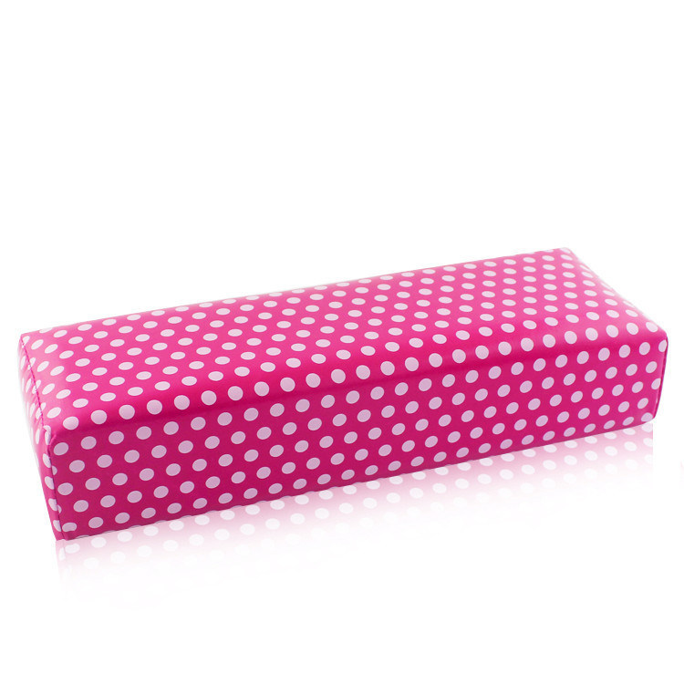 Leather Hand Arm Rest Semicircle Cushion Pillow Nail Art Design