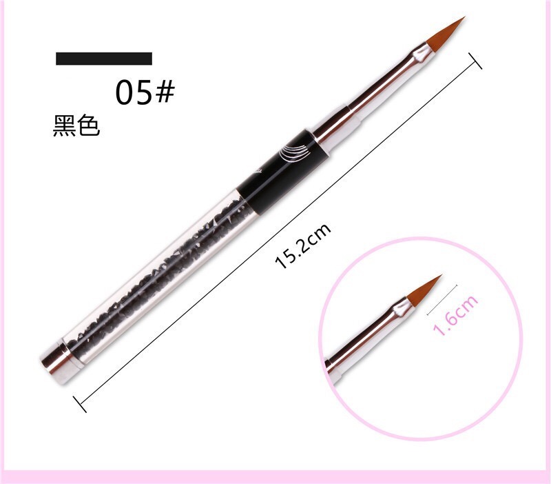 Nail Art Brush Tools Set Builder Painting Drawing Brushes Pens