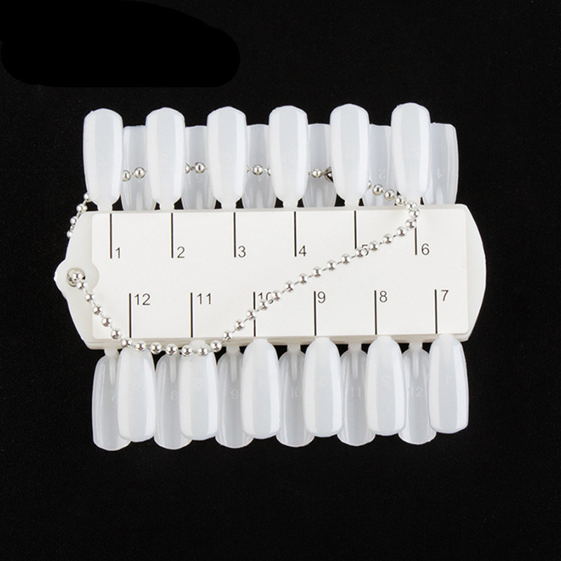 Good Sale 24 Color Chart with Chain Salon Nail Polish