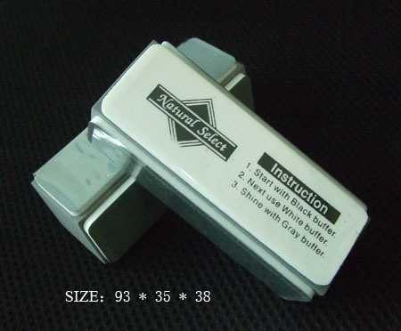 3-Way Nail Tip Shining Block for Nail Block Buffer