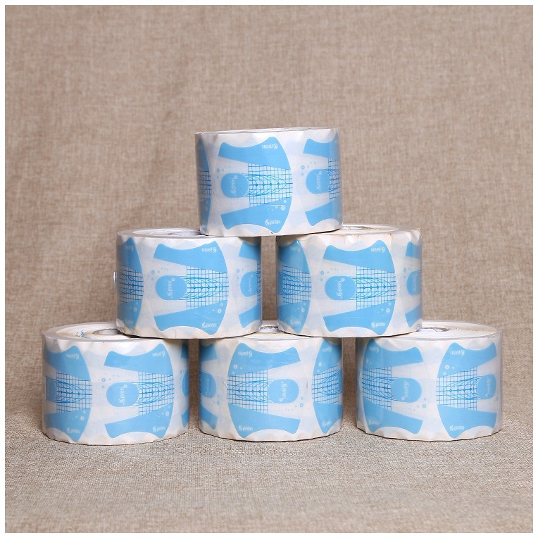 Self-Adhesive Nail Forms Stick Paper Extension for Nail Art Decorations