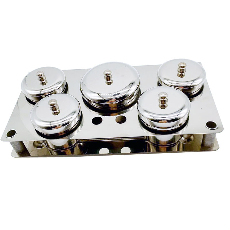 Nail Art 5PCS Mini Powder&Liquid Set Nail Dish