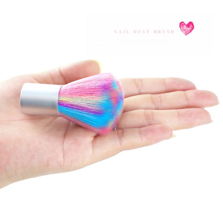 Manicure Pedicure Soft Remove Dust Clean Brush for Nail Care