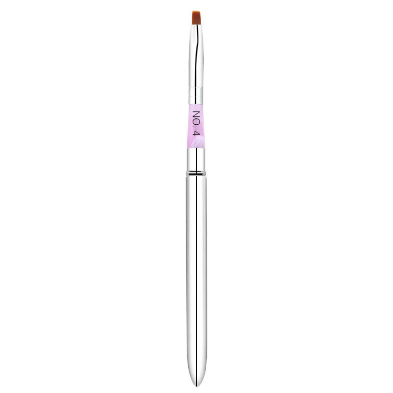 Copper Tube Gel Brush Nail Art Acrylic Brush Painting Pen