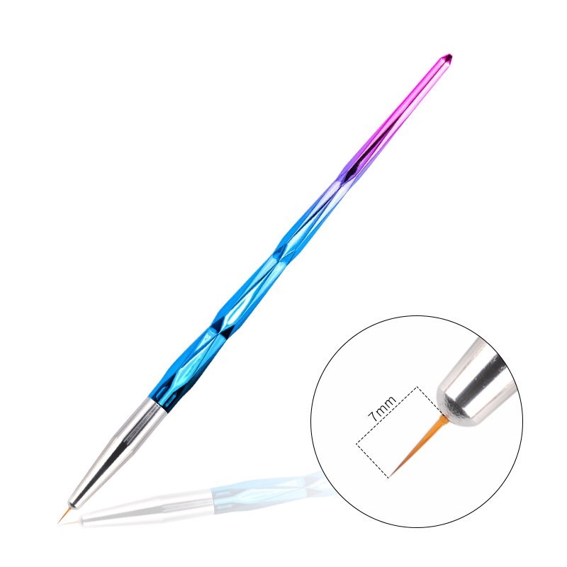 3PCS/Set Professional Nail Handle Liner Acrylic Brush Draw Brush Pen