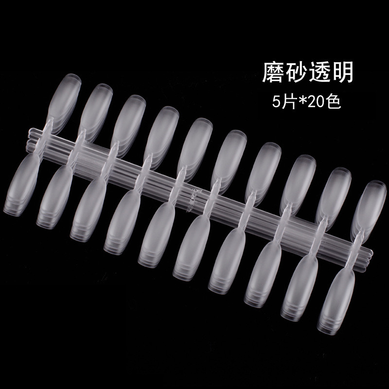 Nail Polish Color Display Card Practice Nail Art Chart Palette