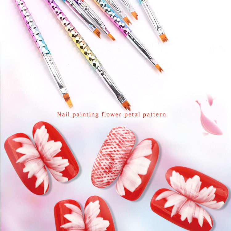 Acrylic Nail Art Brush UV Gel Nail Painting Brush Set