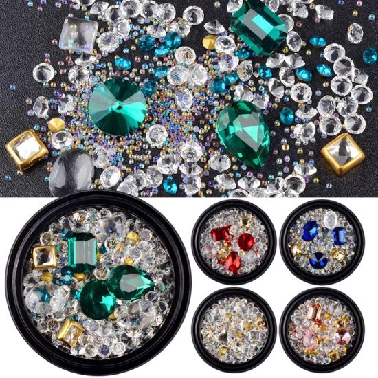 Mixed Nail Jewelry Diamond for Nail Art Decorations