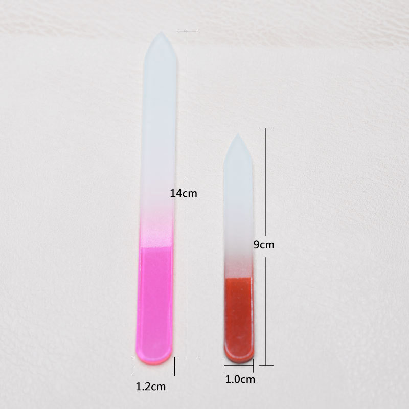 Fashion Nail File Durable Crystal Glass Nail Art Tool File