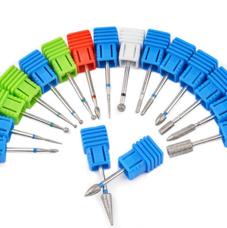 Diamond Nail Drill Bits Cuticle Clean Electric Manicure Machine Accessories