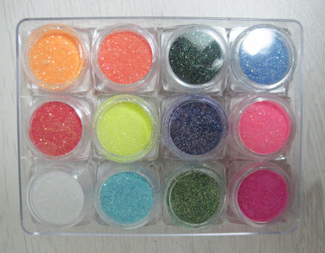 Colorful Nail Art Glitter Powder for Beauty Nail Tips
