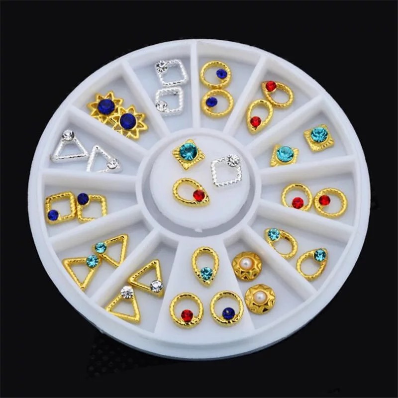 Charms Metal Alloy Nail Jewelry Nail Art Decorations Accessories