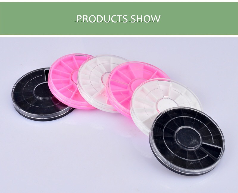 Jewelry Container Organizer Box Plastic Stone Wheel Nail Art Tools