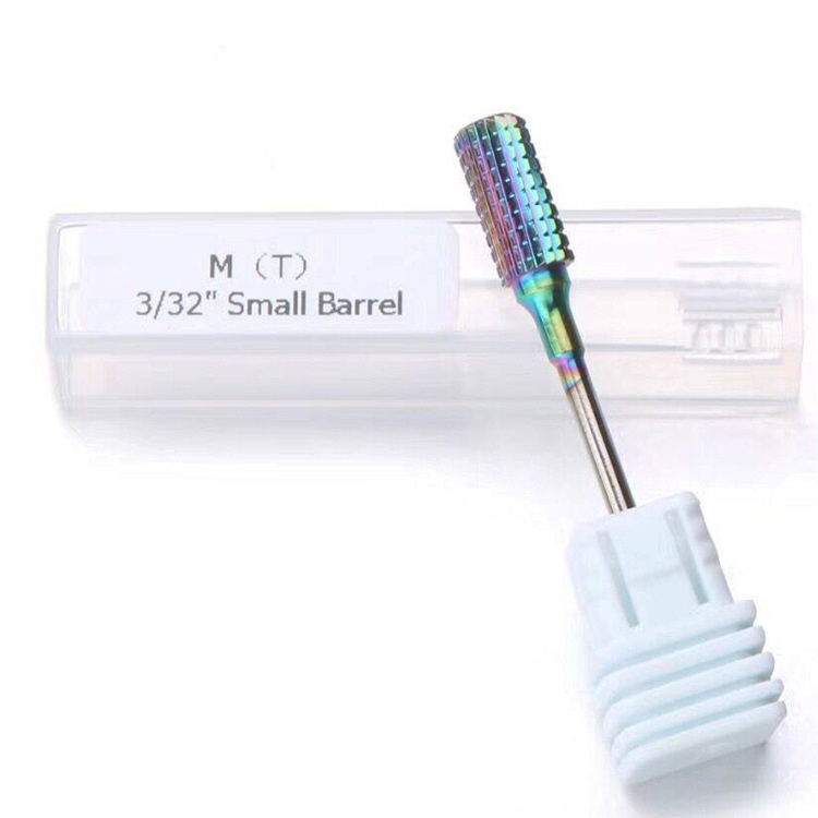 Colorful Burr Nail Drill Bit Manicure Nail Art Tool Accessories