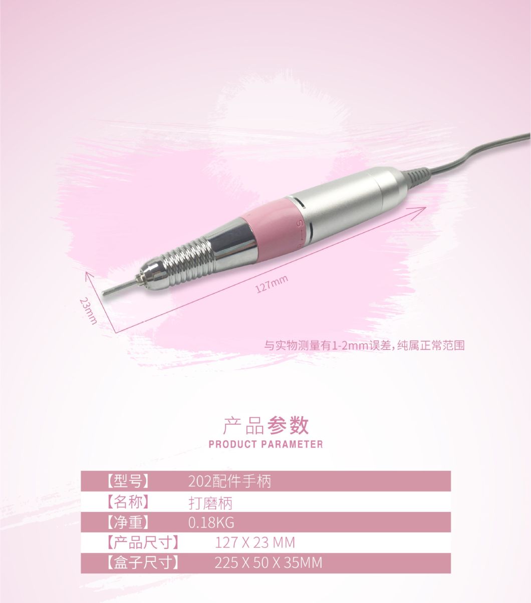 Electric Nail Drill Machine Manicure Nail File with Drill Bits