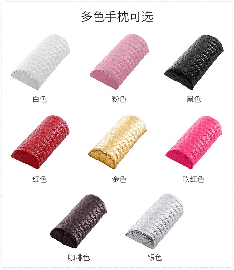 Cushion Holder Soft PU Leather Arm Pillow with Table Cover