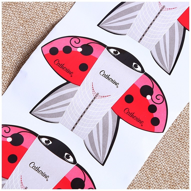 Nail Forms Guide Form Acrylic UV Gel Nail Extension Sticker
