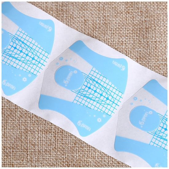 Self-Adhesive Nail Forms Stick Paper Extension for Nail Art Decorations