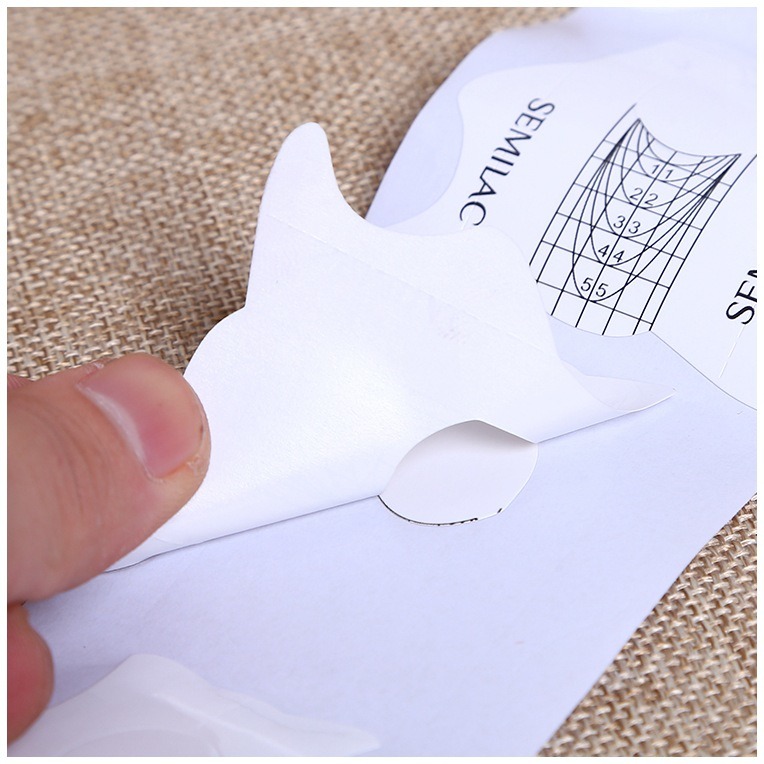 Nail Form Tips Nail Art Guide Extension French DIY Tool