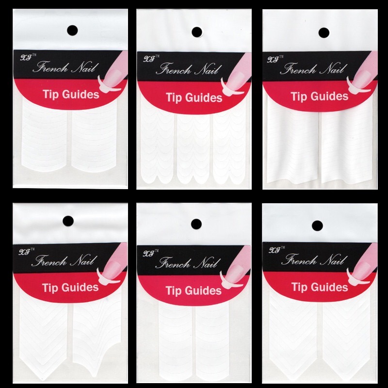 Manicure Nail Art DIY Salon French Guide Nail Stickers