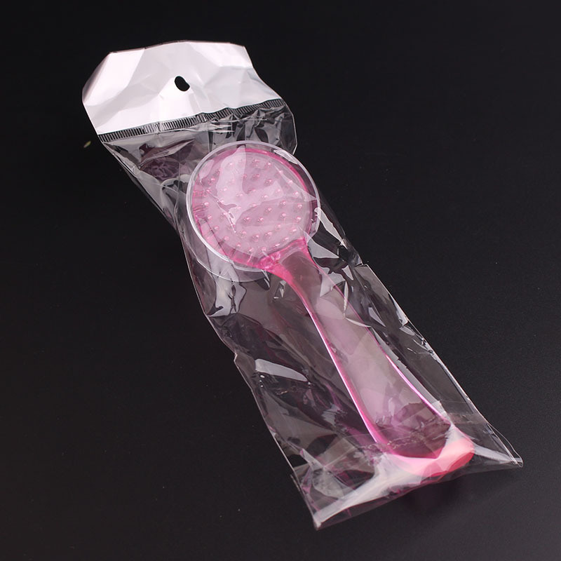 Plastic Handle File Manicure Pedicure Tool Dust Cleaning Nail Brush