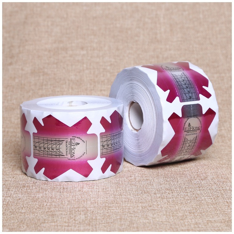 Alloy Red French Nail Form Tips Nail Art Guide Extension