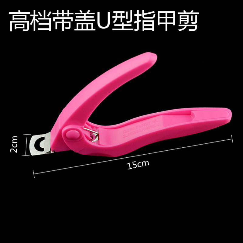 Stainless Steel Head Plastic Handle Nail Clipper Cutter Nail Care