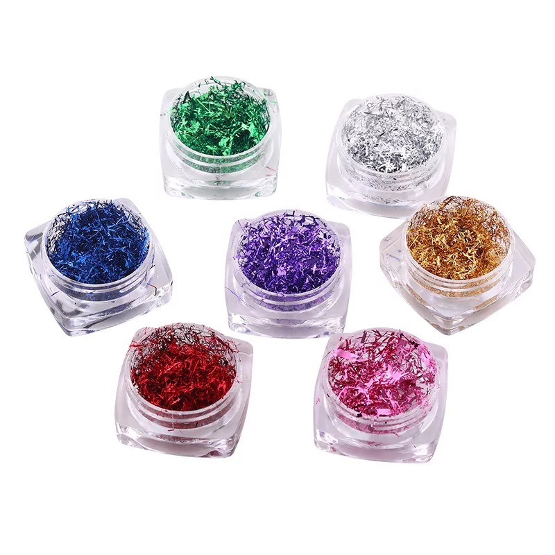 Fashionable Foil Jewelry Strip Nail Art 3D Nail Decoration Accessories