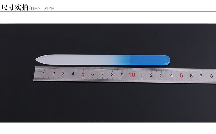 Crystal Glass Nail File Durable Manicure Polish Nail Art Tools