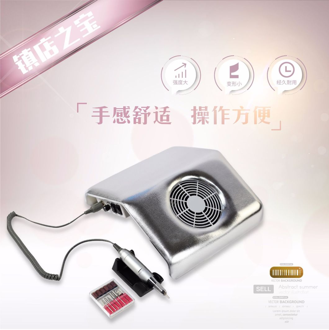 Nail Art Dust Collector Nail Grinding Machine with Vacuum