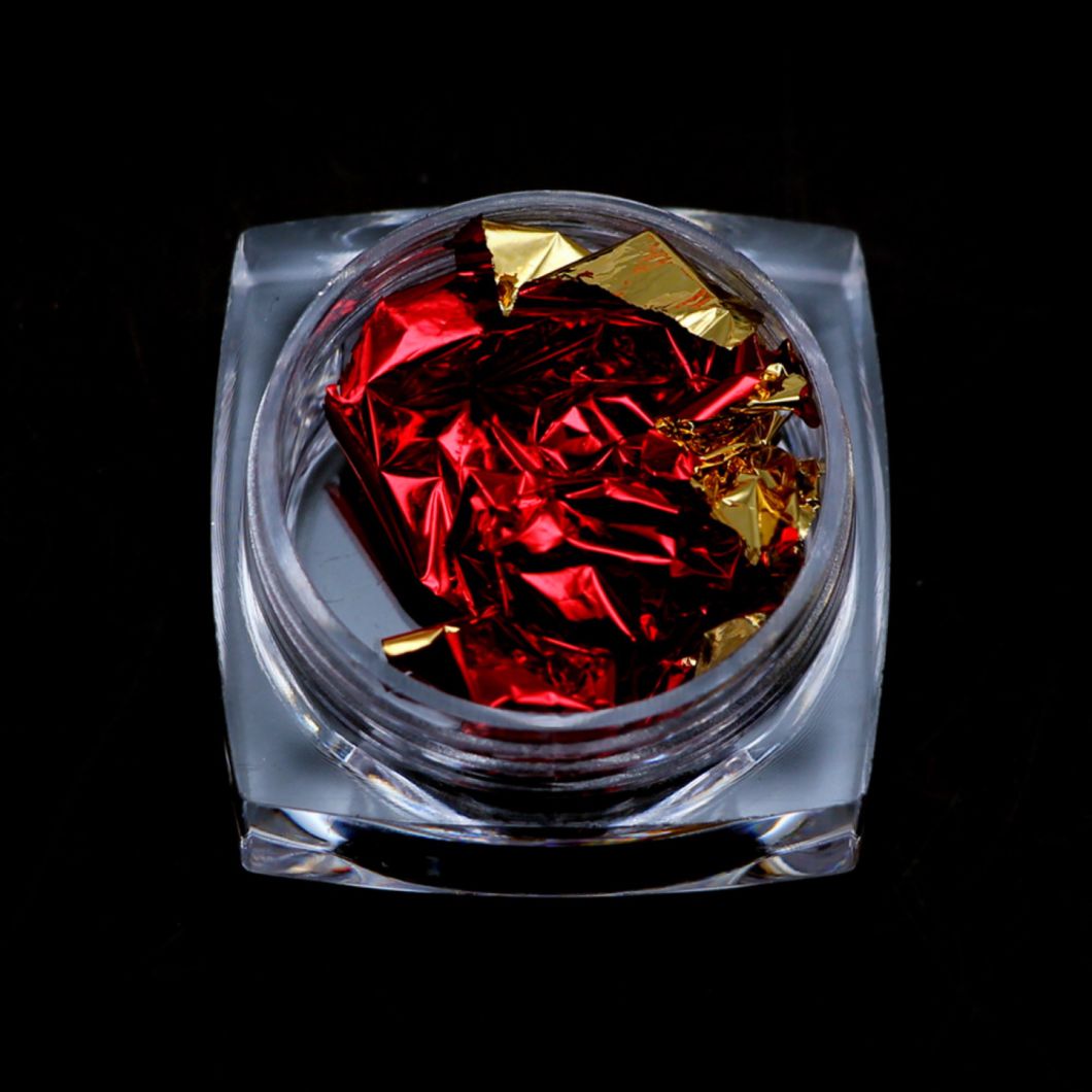 Aluminum Colorful Nail Art Foils Sticker Paper Manicure Decorations