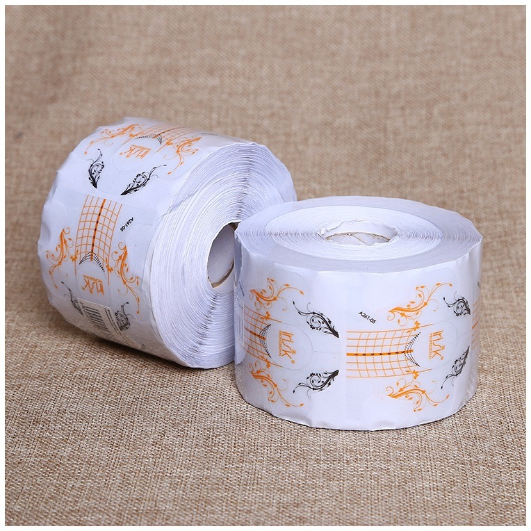 Paper Forms Acrylic UV Gel Tip French Nails Extension Guide