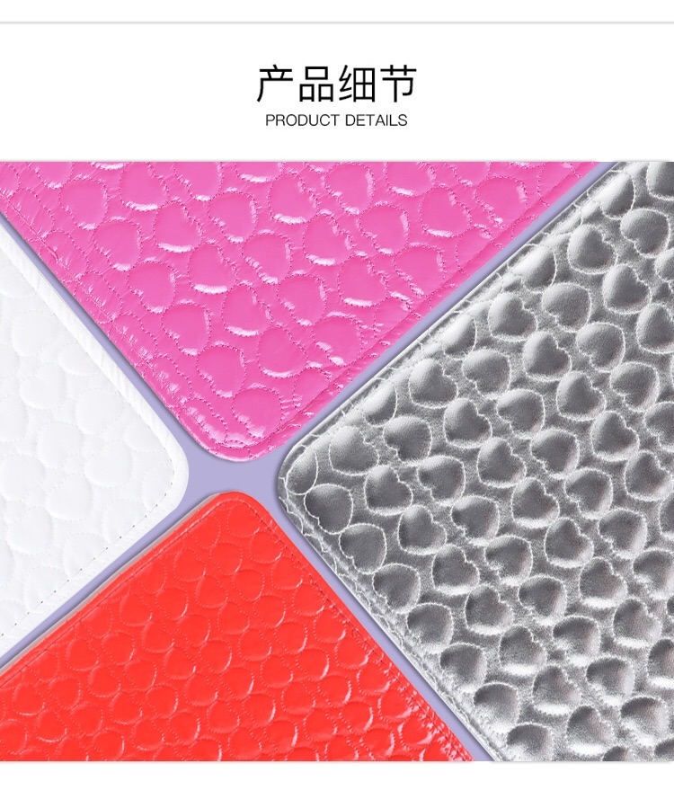 PU Leather Hand Arm Rest Cushion Nail Art Soft Pillow