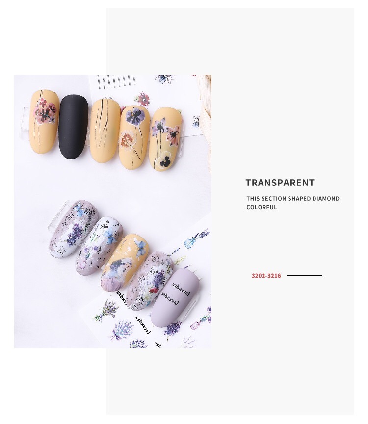 Nail Sticker Adhesive Manicure Tips Nail Art Decorations