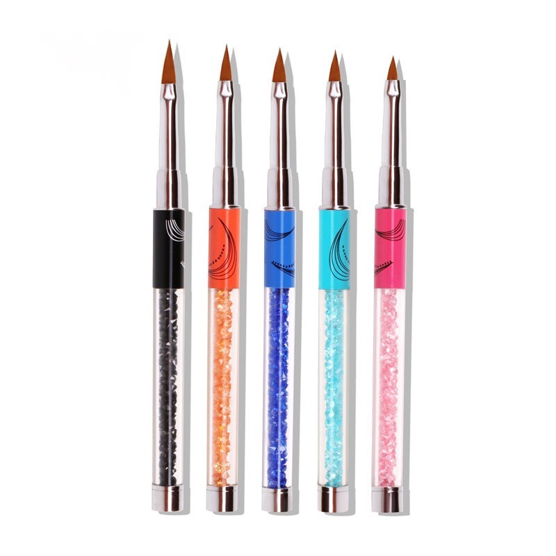 Nail Art Brush Tools Set Builder Painting Drawing Brushes Pens