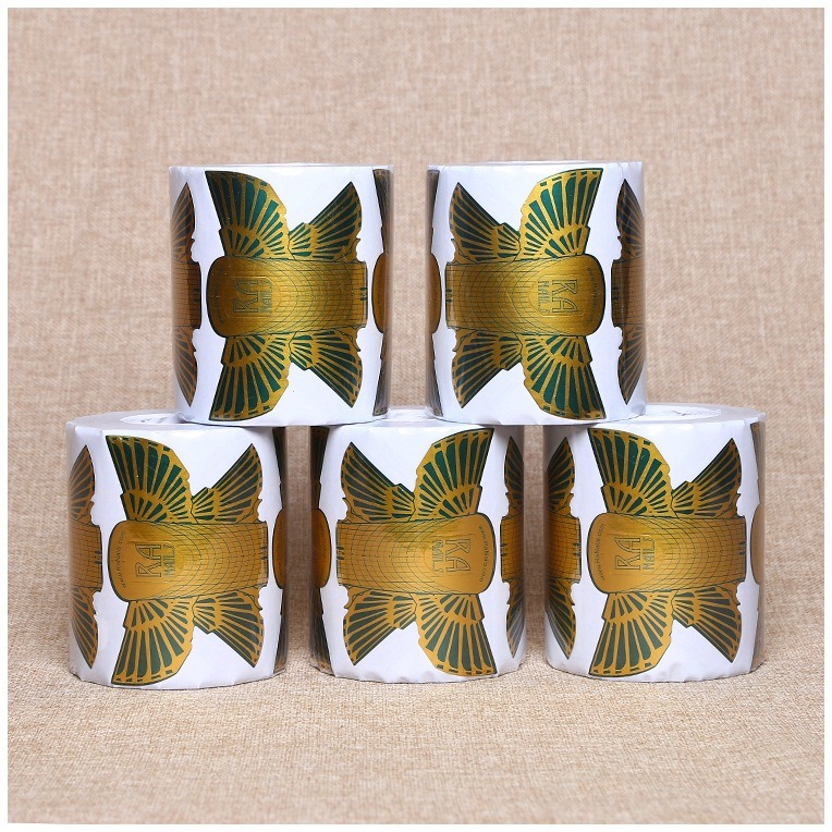 Acrylic UV Gel Nail Art Tools Builder Sticker Nail Form