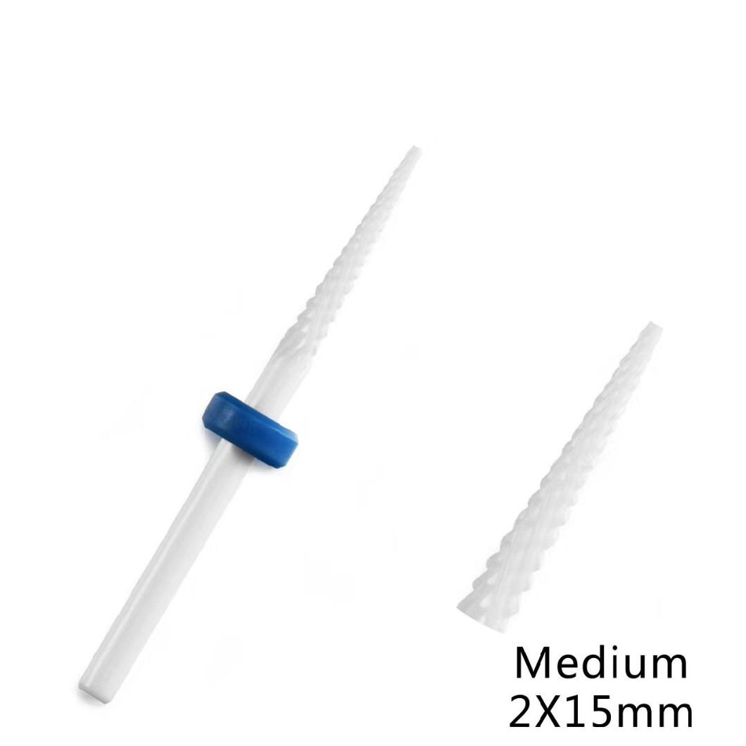 Ladymisty Red blue Green Fine Electric Ceramic Nail Drill Bit