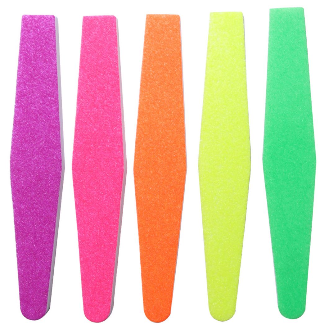 Washable Buffing Sanding File Sponge Double Side Nail Files Buffer
